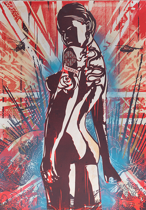 The lady of the lake - limited edition print - Art by Copyright