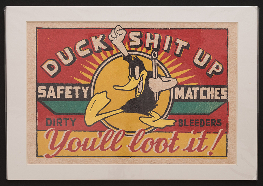Duck shit up matchbox by DRB - Dirty Rotten Bleeder