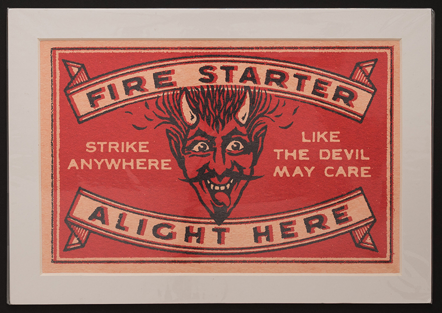 Fire starter matchbox by DRB - Dirty Rotten Bleeder