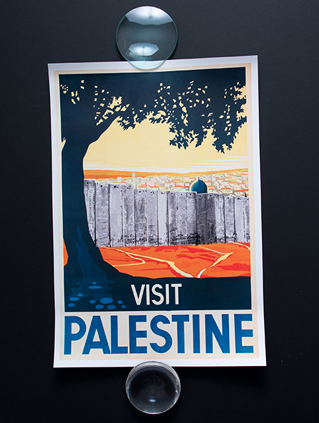 Banksy Palestine Poster - Walled Off Hotel