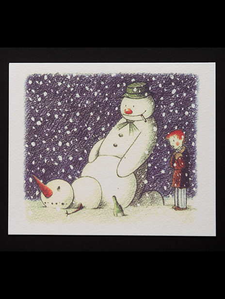 Banksy Rude Snowman Christmas Card From the 2005 Santa’s Ghetto pop-up Store