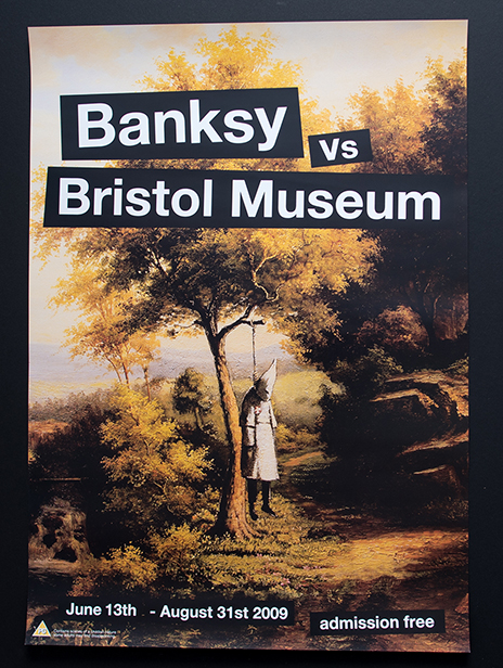 Banksy Walking Man sticker XL