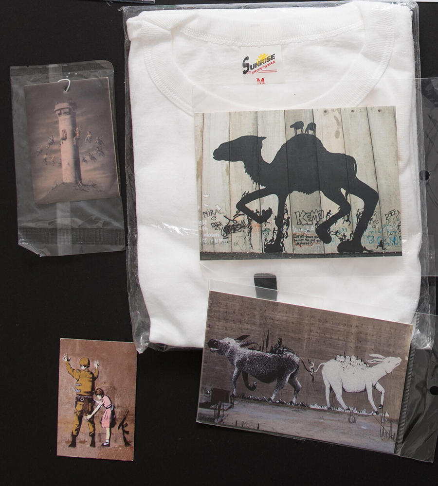 Banksy - T-shirt From the Walled off Hotel