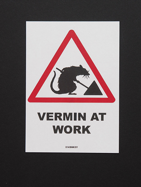 buy limited edition Banksy framed portrait by Steve Lazarides from trusted uk online shop with free secure shipping