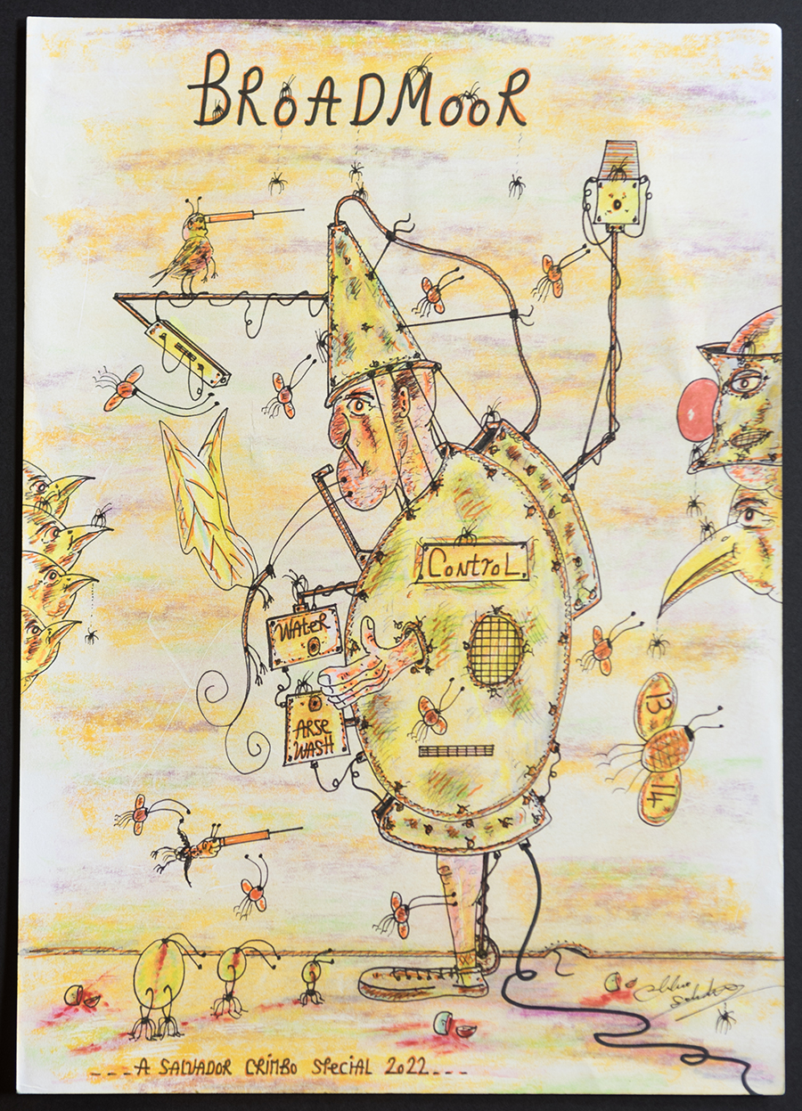 Charles Bronson - Salvador Crimbo special 2022 - Unique Original Artwork - A4