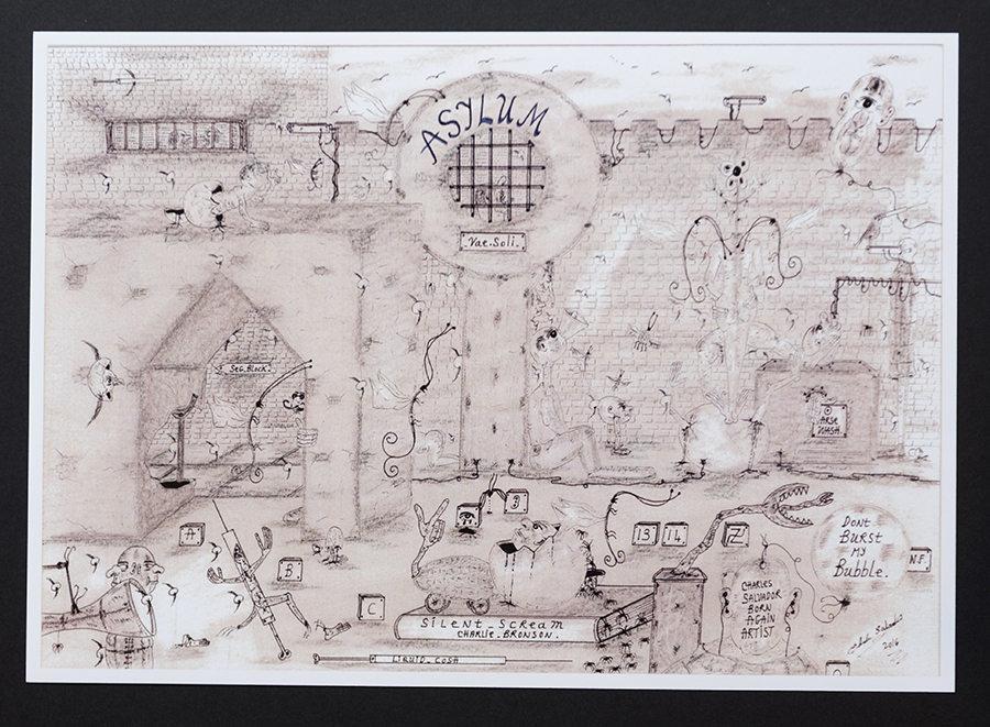 Charles Bronson - Life In Black and White - Cracked But Never Broken