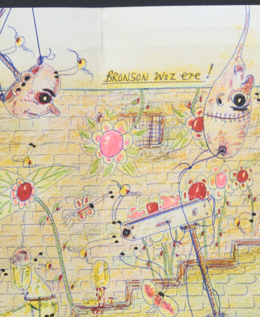 Charles Bronson - No Way Back - Unique Original Artwork - Extra Large Size