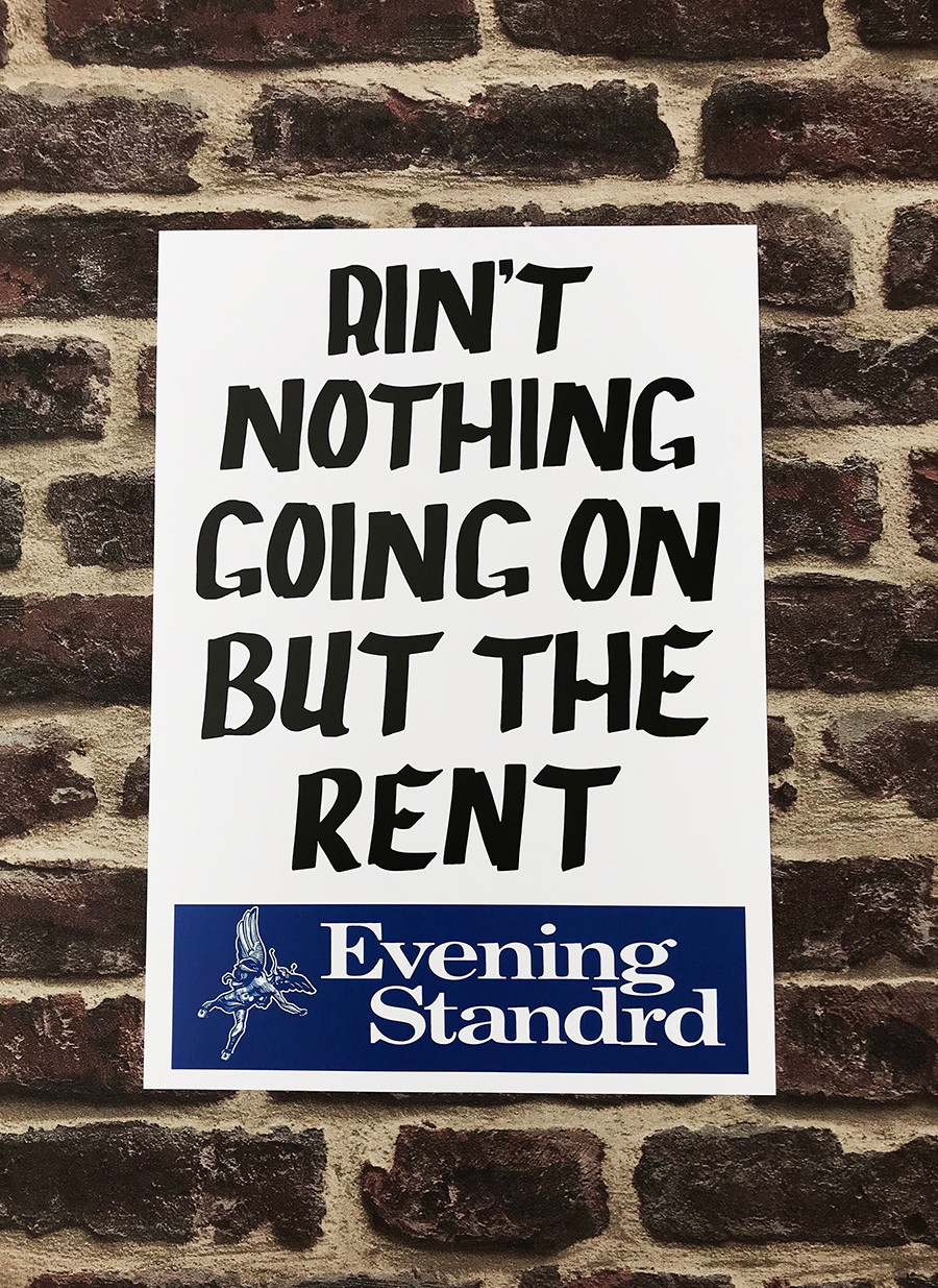 Dr D Poster Ain't Nothing Going On But The Rent