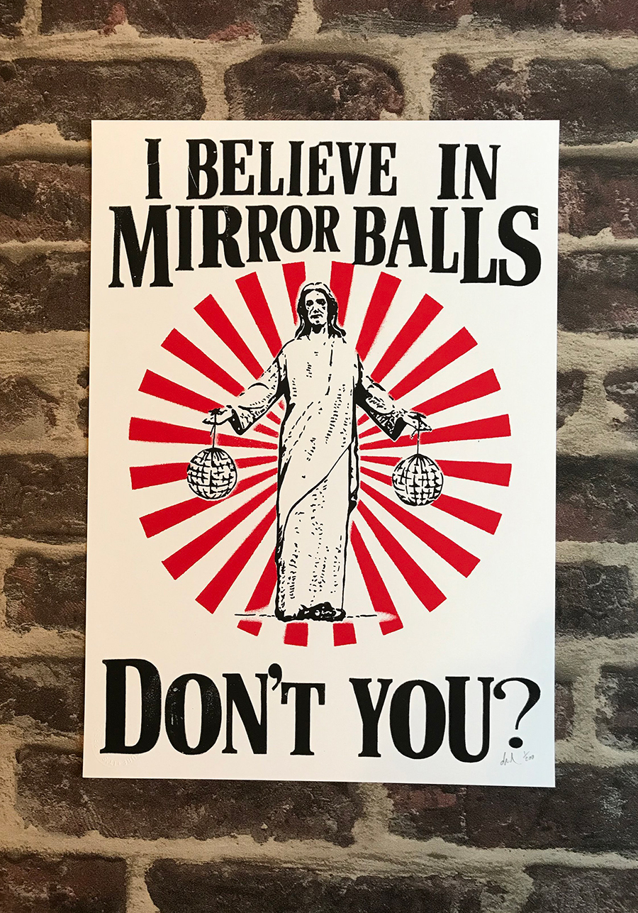 Dr D aka Subvertiser - I Believe In Mirrorballs A3