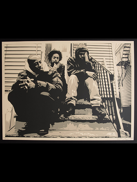 Ernesto Yerena The Fugees - collaboration with Photographer Brian Cross