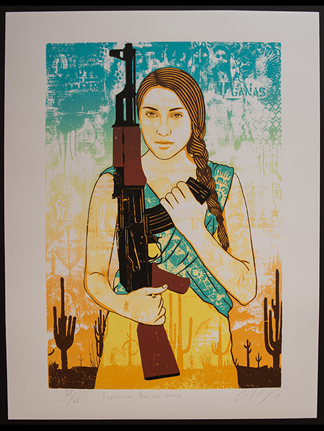 Ernesto Yerena - Esperanza Para Las Ganas - Signed Limited Edition Print