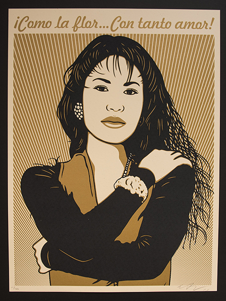 Ernesto Yerena Ganas Como La Flor - gold version - in honour of Selena Quintanilla
