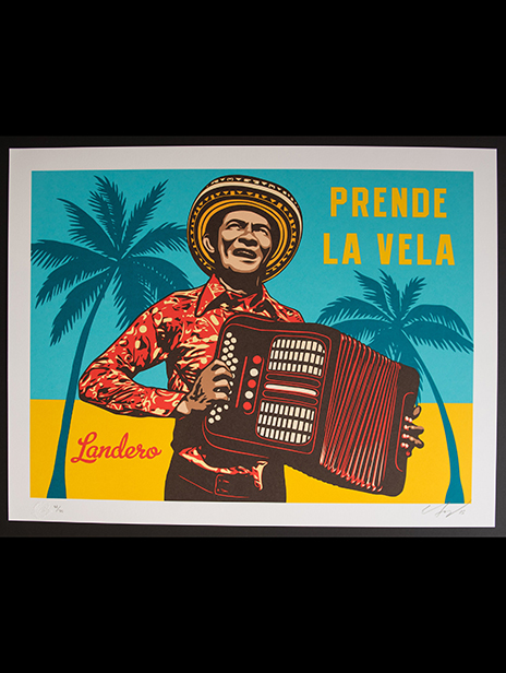 Ernesto Yerena Ganas Prende La Vela (Andres Landero Tribute) Signed Limited Edition