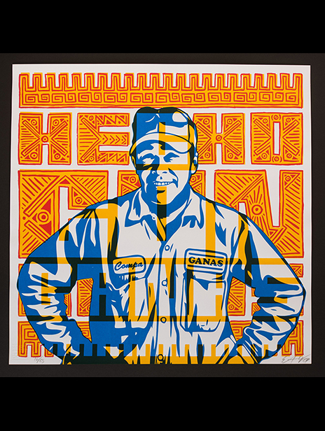 Ernesto Yerena - Hecho Con Ganas - Signed Limited Edition Art Print