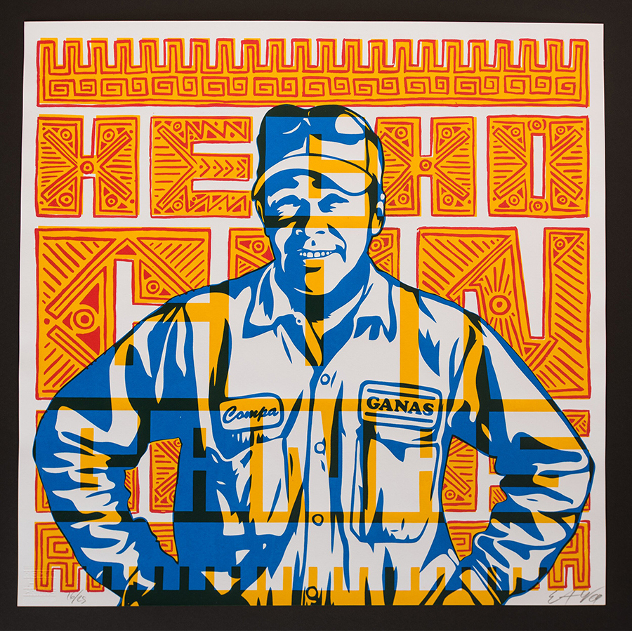 Ernesto Yerena - Hecho Con Ganas - Signed Limited Edition Art Print