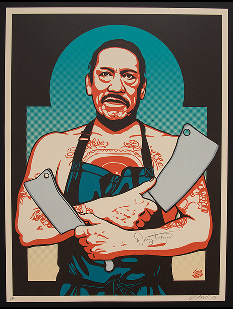 Art print Trejos Tacos - signed by Danny Trejo and Ernesto Yerena limited edition