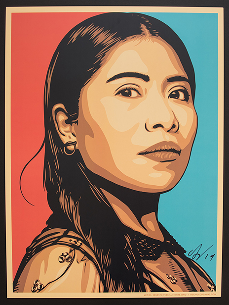 Ernesto Yerena Ganas Viva Yalitza! Fundraiser Print