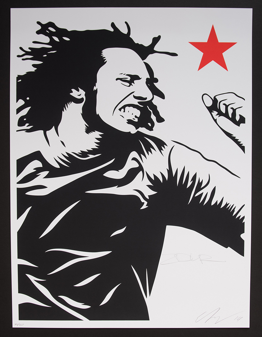 Art Print by Ernesto Yerena of Zack De La Rocha - ZDLR
