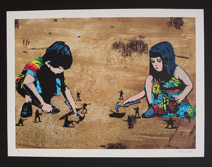 ICY AND SOT - DESTROY - Signed, Numbered Limited Edition Art Print 