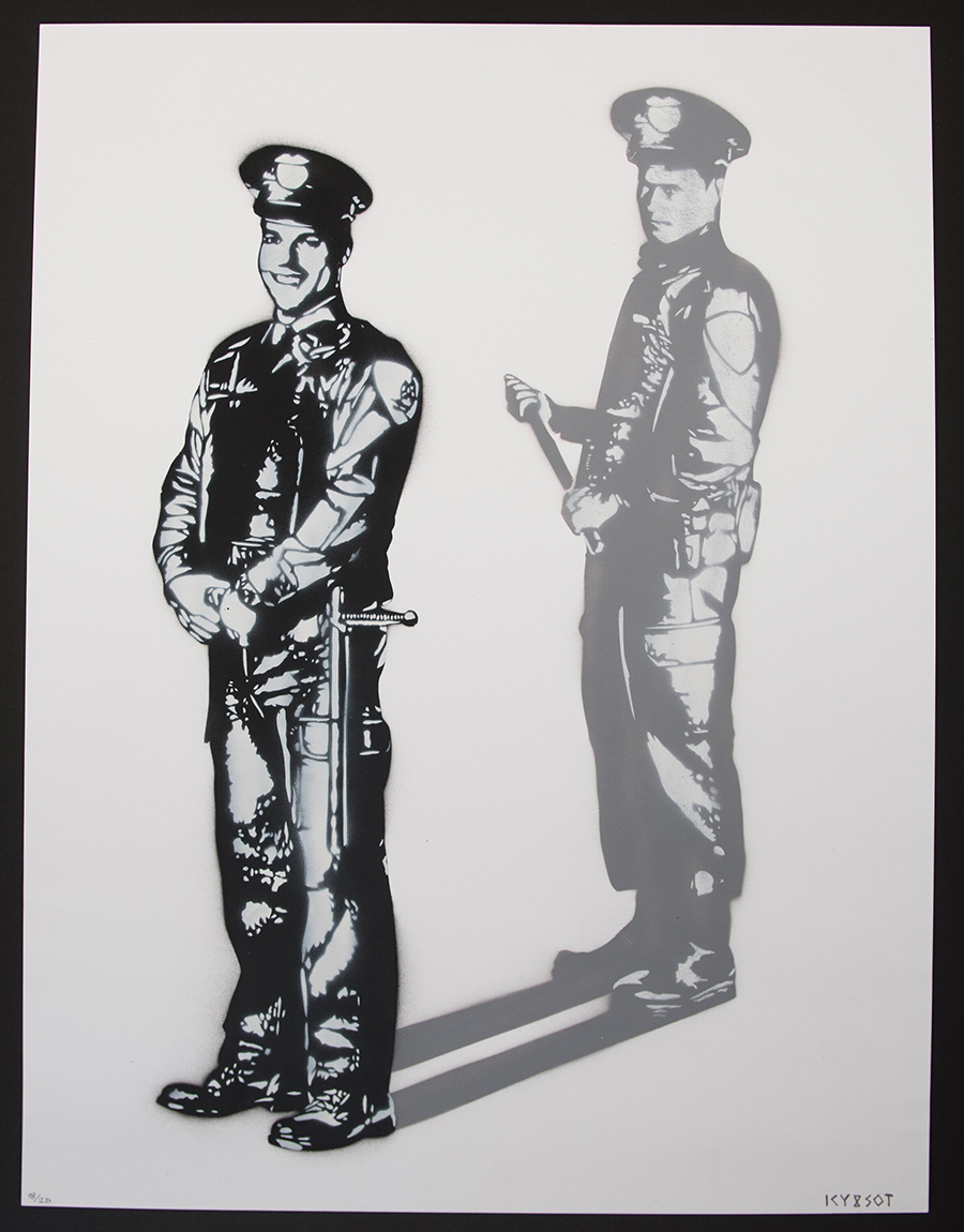 Icy and Sot - Fake Smile - hand painted multiple