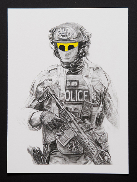 buy Mason Storm Happy Copper - Signed Sketch Print.