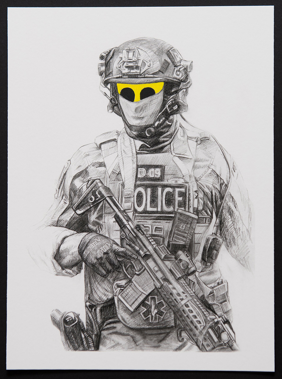 Mason Storm Happy Copper - Signed Sketch Print