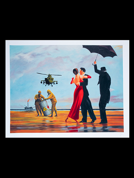 buy Mason Storm Toxic Beach Friendly Fire  - Signed limited edition Print.