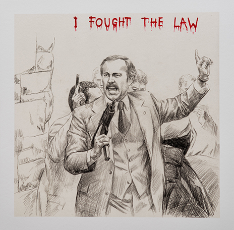 buy-art by Mason Storm Monkey parliament Self Portrait