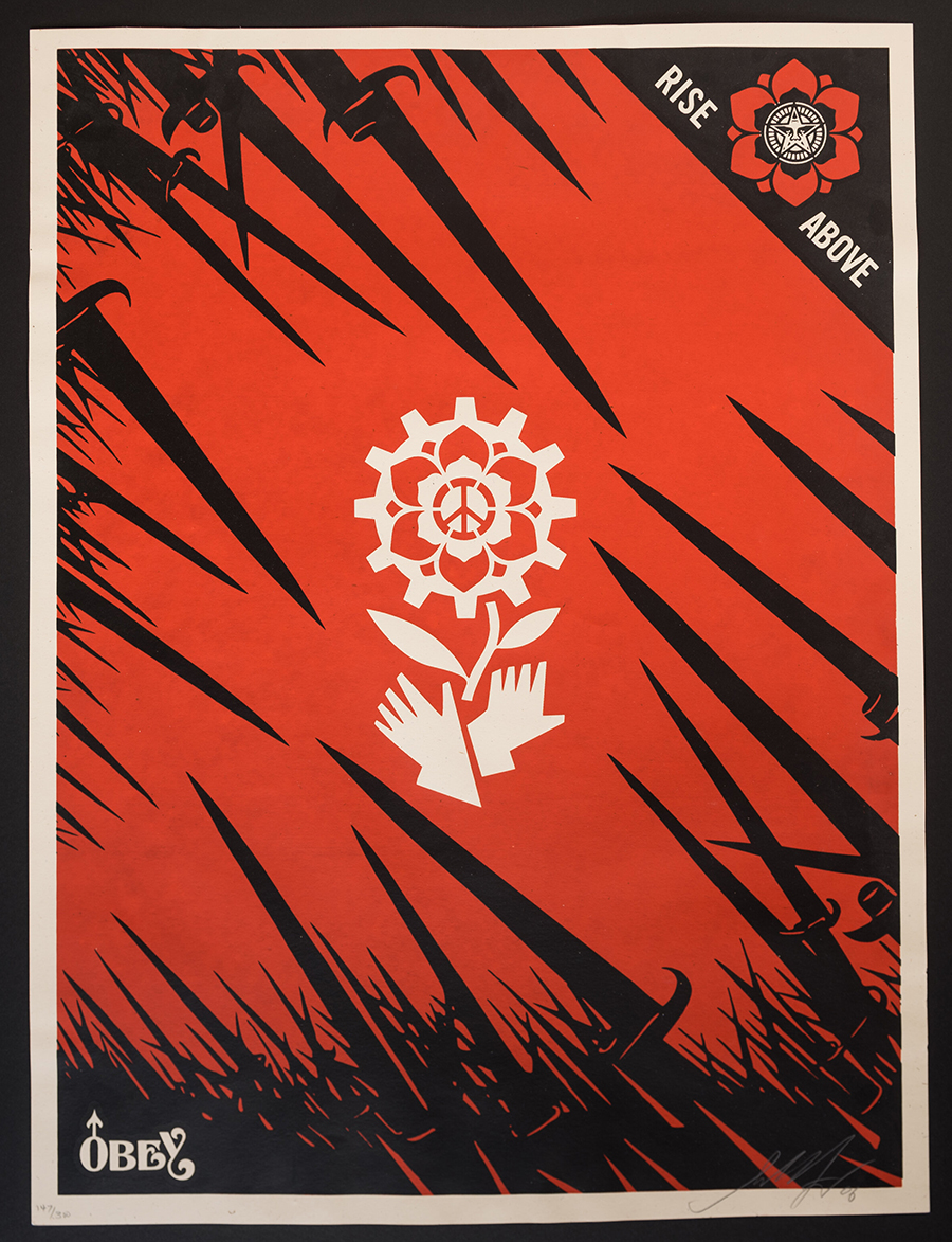 OBEY SHEPARD FAIREY BAYONNETTES Signed Limited Edition