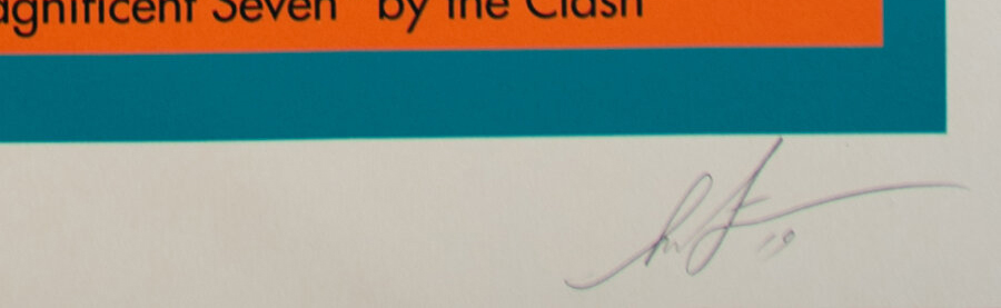 Obey Shepard Fairey - Noam Chomsky - signed and dated by the artist